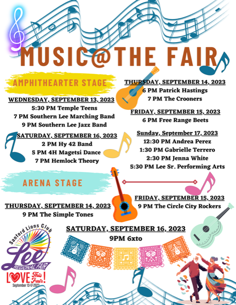 Music Events at the Fair