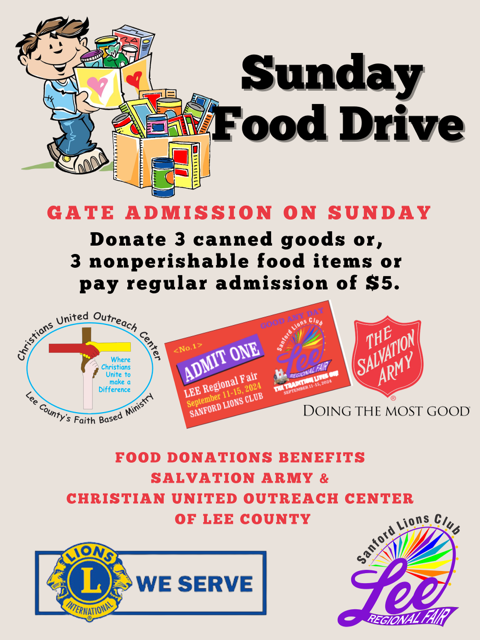 Sunday Food Drive