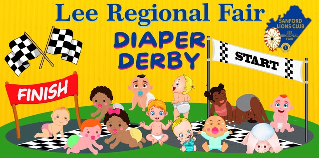 Lee Regional Fair Diaper Derby