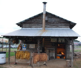 NC tobacco barn